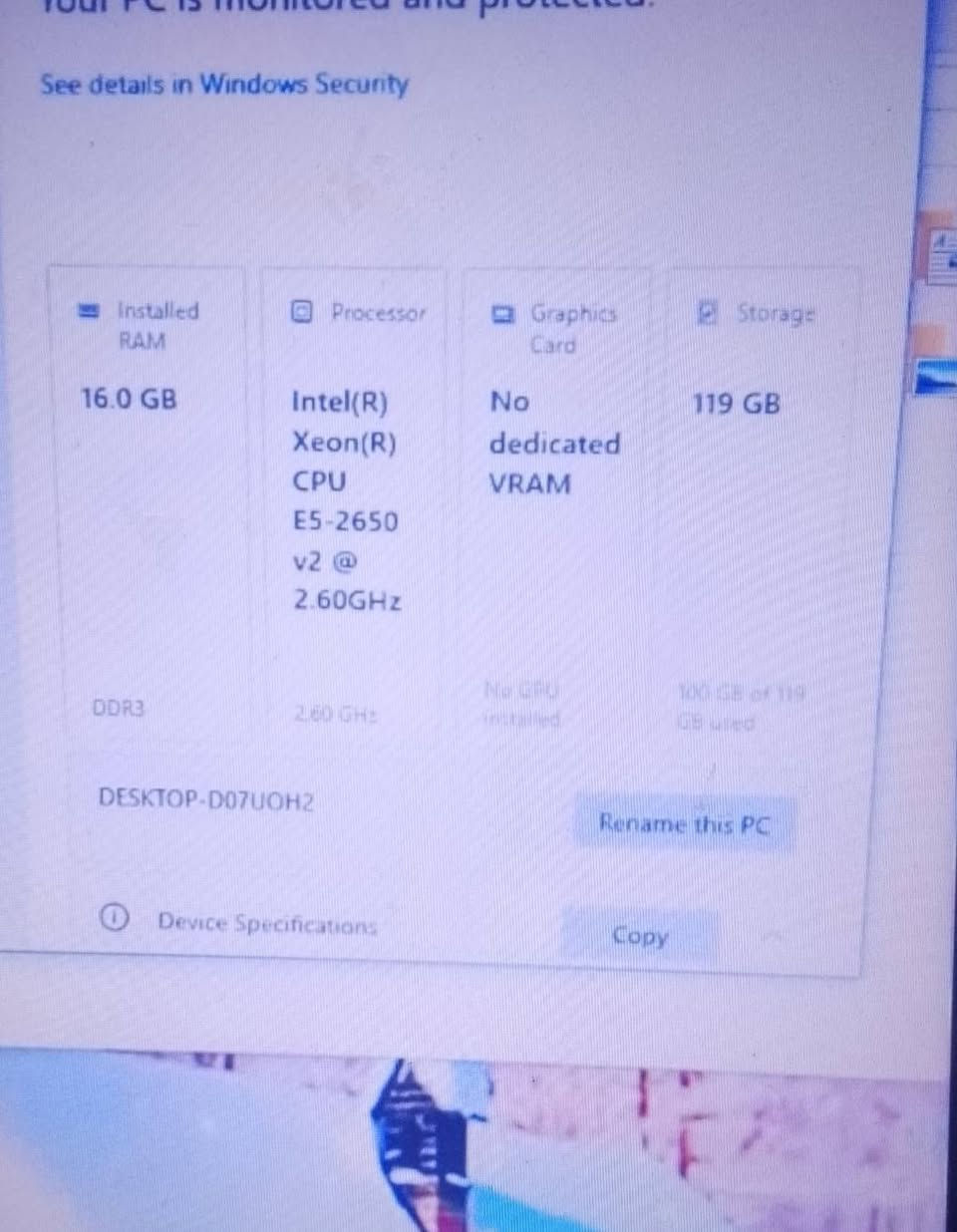 سلام وعليكم حاسبه كامله وياها ملحقاتها كيبورد ضوئي موس شاشه وسستم صوت ب300 أو مراوس ببلي بكاني بغداد البلديات


**إذا كنت صاحب هذا الإعلان وتريد حذفه لأي سبب، رجاءا أرسل رسالة إلى الدعم الفني**