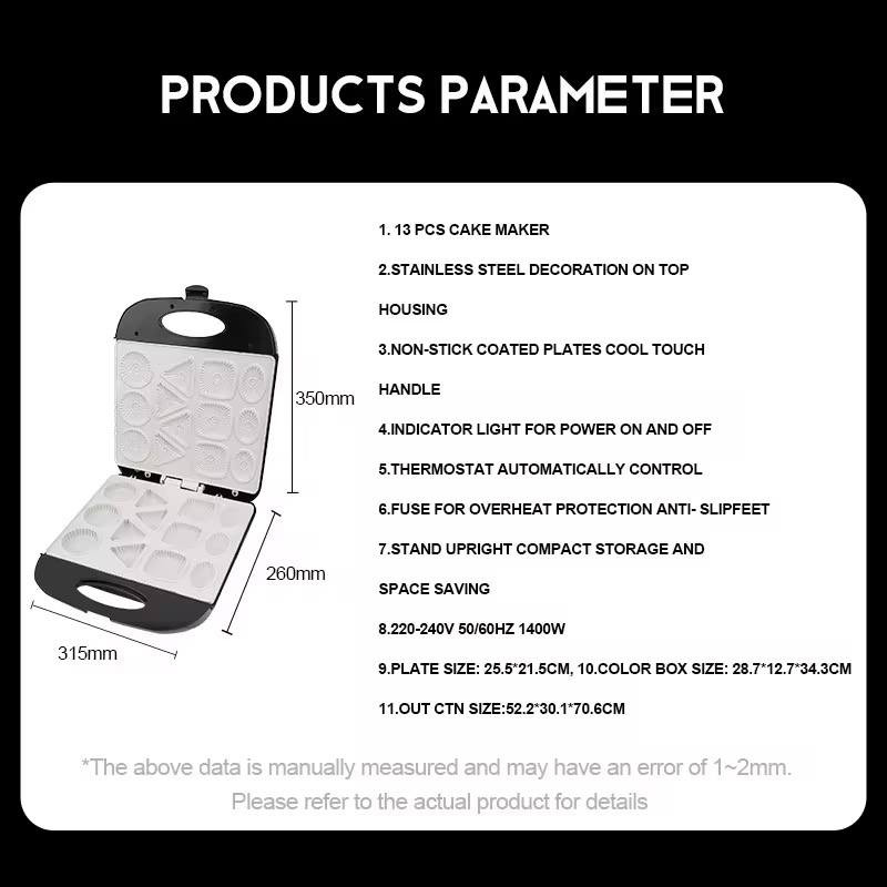 ⚡على الفحص
ماكينة صنع الكوكيز والكليجة – Mixdor 🍪

جهاز عملي يساعدك تسوي الكوكيز والكليجة بالبيت بسهولة.
⚡ قوة 1400 واط – تسخين سريع ومتساوي
🍪 13 قالب مختلف – أشكال حلوة ومتنوعة للكوكيز
🧼 سطح غير لاصق – تنظيف سهل وما يلزك العجين
🌡️ تحكم بالحرارة – ويا مؤشرات ضوئية تشغيل/إيقاف
✔️ مناسب لتحضير الحلويات بسرعة وبطريقة سهلة بالبيت


**إذا كنت صاحب هذا الإعلان وتريد حذفه لأي سبب، رجاءا أرسل رسالة إلى الدعم الفني**