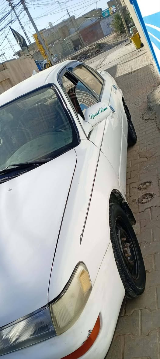 سياره كورولا مديل ٩٣ حلوه مابيه شي بس بور عاطل السياره بسمي مكان السيارة نجف مشخاب السعر على الرقم ***********
