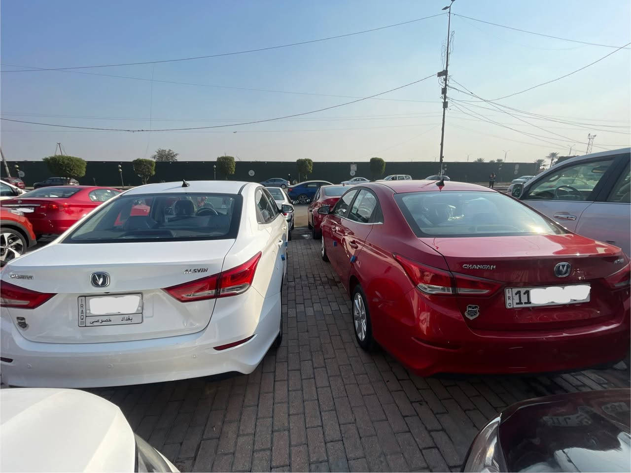 متوفر سيارات بيع فقط  معرض الحافض 
شانجان السفنL7متوفر قطعتين 2025/.الون احمر   2023الون ابيض
شانجان إيدو ) متوفر قطعتين 2020/
امجي (MG) 2014 الون احمر
مكانه بغداد معرض الحبيبية 📍
‭0771 547 7730‬
‭0771 860 9821
