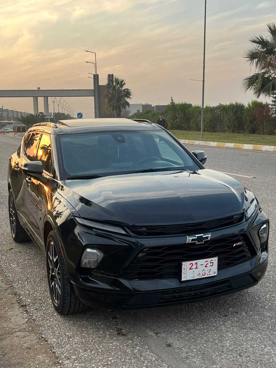 Chevrolet blazer 2023 RS
شوفليت بلايزر RS 
حجم محرك V6    3.6L
مواصفات RS فوول فول بانوراما بصمة تشغيل صندوق كهربائي كشنات جلد. وكشنات تدفئة وتبريد دشبول دجتال رادار امامي.  رادار جانبي.  رادار خلفي. تحذير من الاصطدام. شاشة كبير لمس كاميره وحساس خلفي وامامي وحجم ويل ٢١ انج  وبقية مواصفات معروفة 
حادث ٤ قطعه سطحي بدون دواخل   وايرباك استيرن وبرده ومسستم بلاد

سعر مناسب جداا   ١٥٨ ورقة 
كاتي تتسجل شمالي 
مكان سياره كركوك 
للاستفسار ***********
