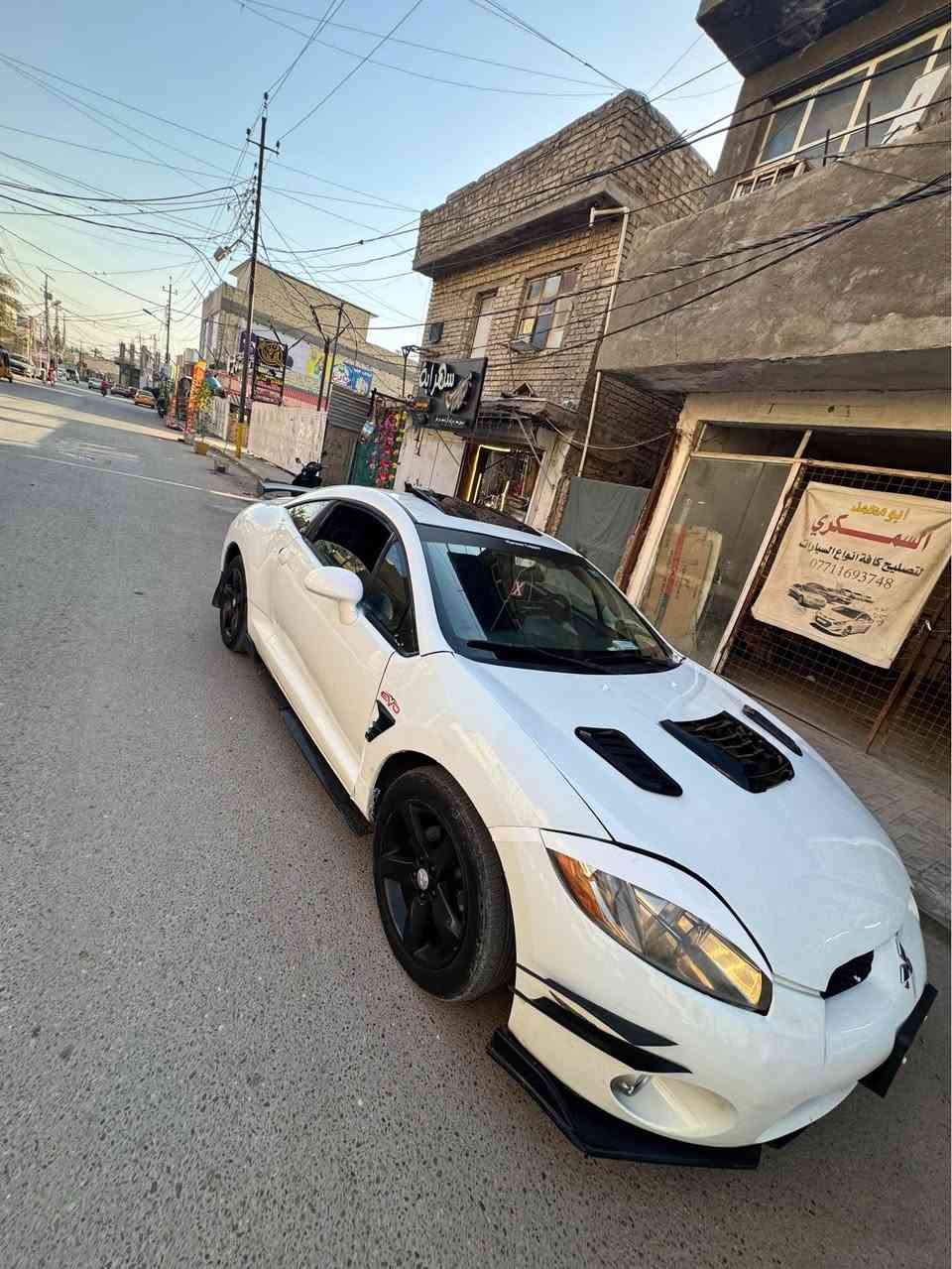سيارة مسيوبوشي كليبس 2009 Sport تك باب محرك 2.400 كير ومكينة وسيارة مكفولة وصبغ عام جمالية فقط كلشي نظيف بيها من حساساتها وانته صاعد فقط تنتة تعبانة وتتعالج والباقي كلشي سليم تبريد ثلج السيارة نصبتها حلوة وشكلها حلو السعر (78) ورقة وبيها مجال بسيط بعد المعاينة والسيارة هذ رقم راعيها وبأسمه ثاني يوم التحويل .
*********** بغداد, العراق
