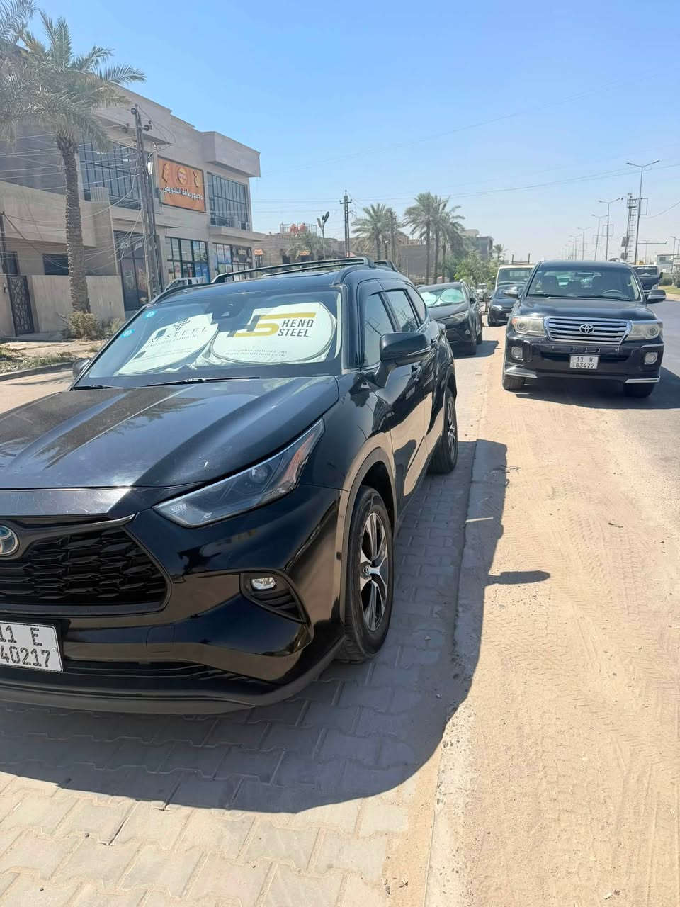 ﷽
للبيع 

السعر 260  

#للبيع_تويوتا_هايلاندر 2023 هايبرد

 جاهزه من كلشي 

رقم بغداد بأسمي تحويل ثاني يوم 

المحرك :• - 2.5 hybrid

صبغ جاملغ ايمن وبنيد 

المواصفات :•

•بصمة تشغيل

ماشية 90 الف كيلو 

•صندوق كهرباء

•رادارات + تحديد مسار + قيادة ذاتية +نقطه عمياء 

•كرسي  كهرباء + مقاعد امامية تدفئة

•تبريد مناخين 

***********
