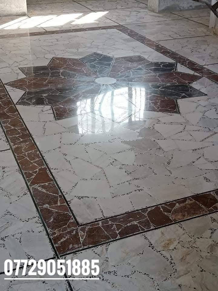 جلي الموقعي للكاشي ومعالجة الكاشي القديم والمحفر بأنواعه وجلي المرمر وتلميع الكرانيت وجلي الأسطح الاسمنتية (الصبه) للإستفادة من أعمالنا الاتصال على الارقام التاليه ***********
