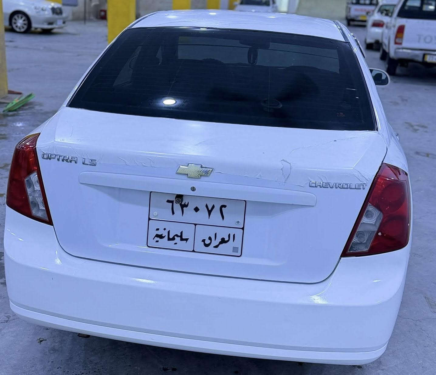 السلام عليكم
اوبتر 
موديل / 2011
سياره جاهزه 
تخم تاير جديد
صدر جديد 
بدون اي نواقص 
سنويه جديد
السعر / 70 وبي مجال 
مكان السياره / كلار 
اتصال / ‭0771 007 1116‬
