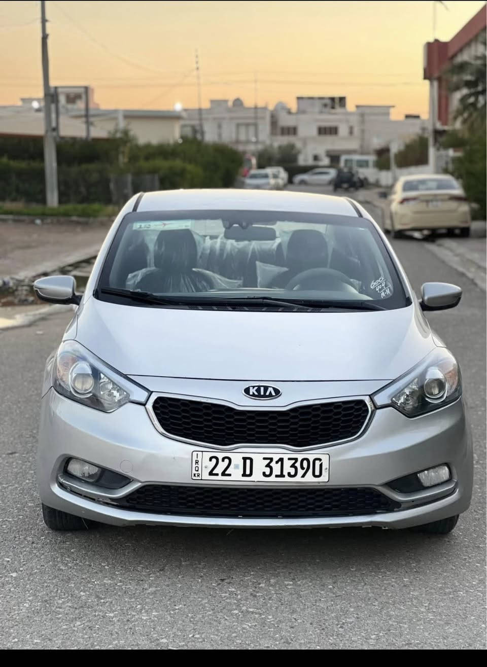 السلام عليكم كيا سيراتو 2014 خليجي ب اسمي تحويل او وكاله مكان بغداد سعر 105 وبيها مجال بسيط للاستفسار ***********
