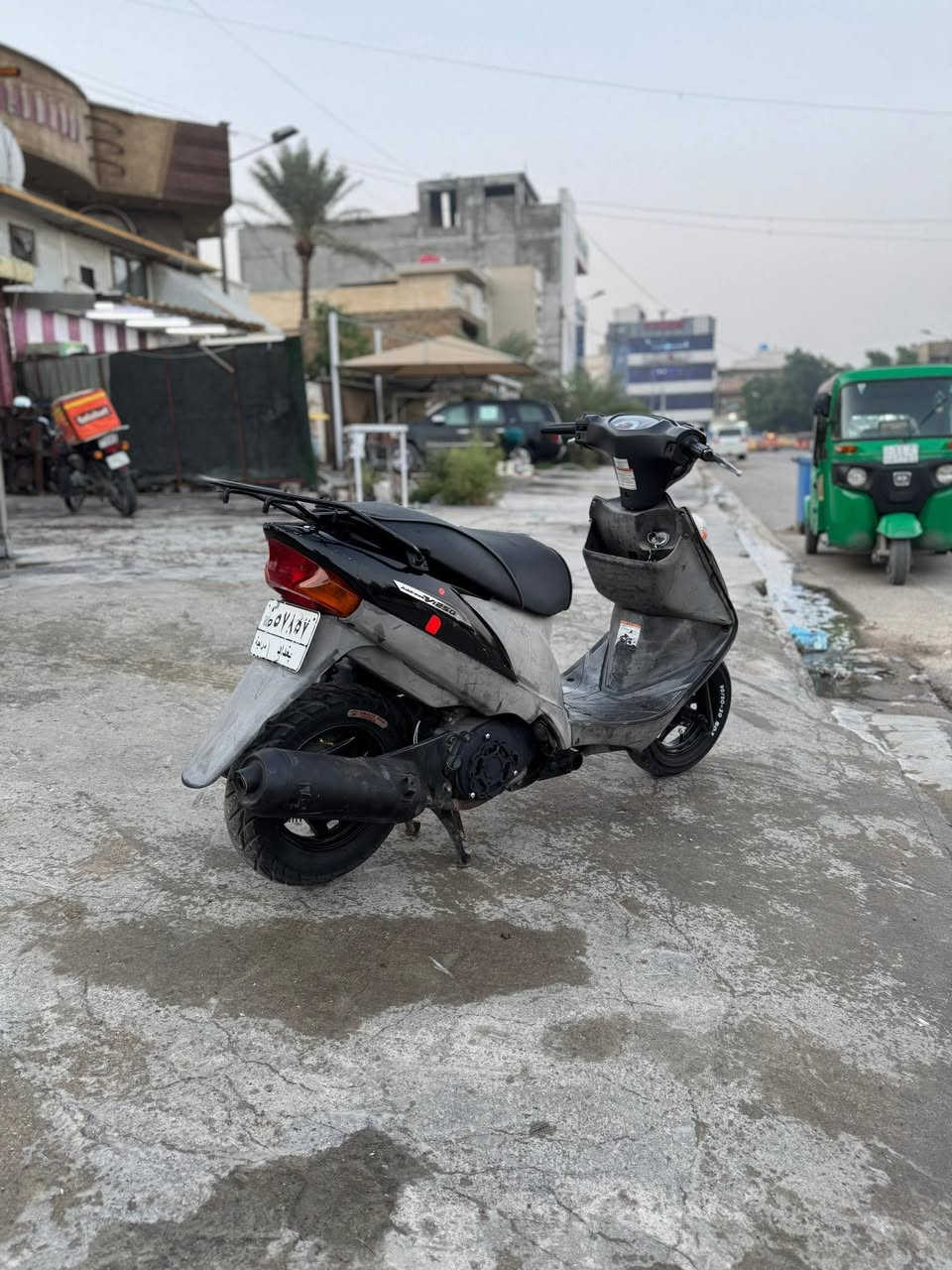 دراجة ساسوكي ادرس رقم وسنوية بغداد بأسمي تحويل ثاني يوم موديل2010 سرعة120 نضام نوزل نكرة سلف مكينة+كهربائيات نضاف دراجة مكفولة  بيه نواقص بسيطة ترهم بيع او مراوس سعرة مناسب بلنسبه لدراجة مرقمة
مكاني بغداد اي استفسار على رقم او واتساب ***********
