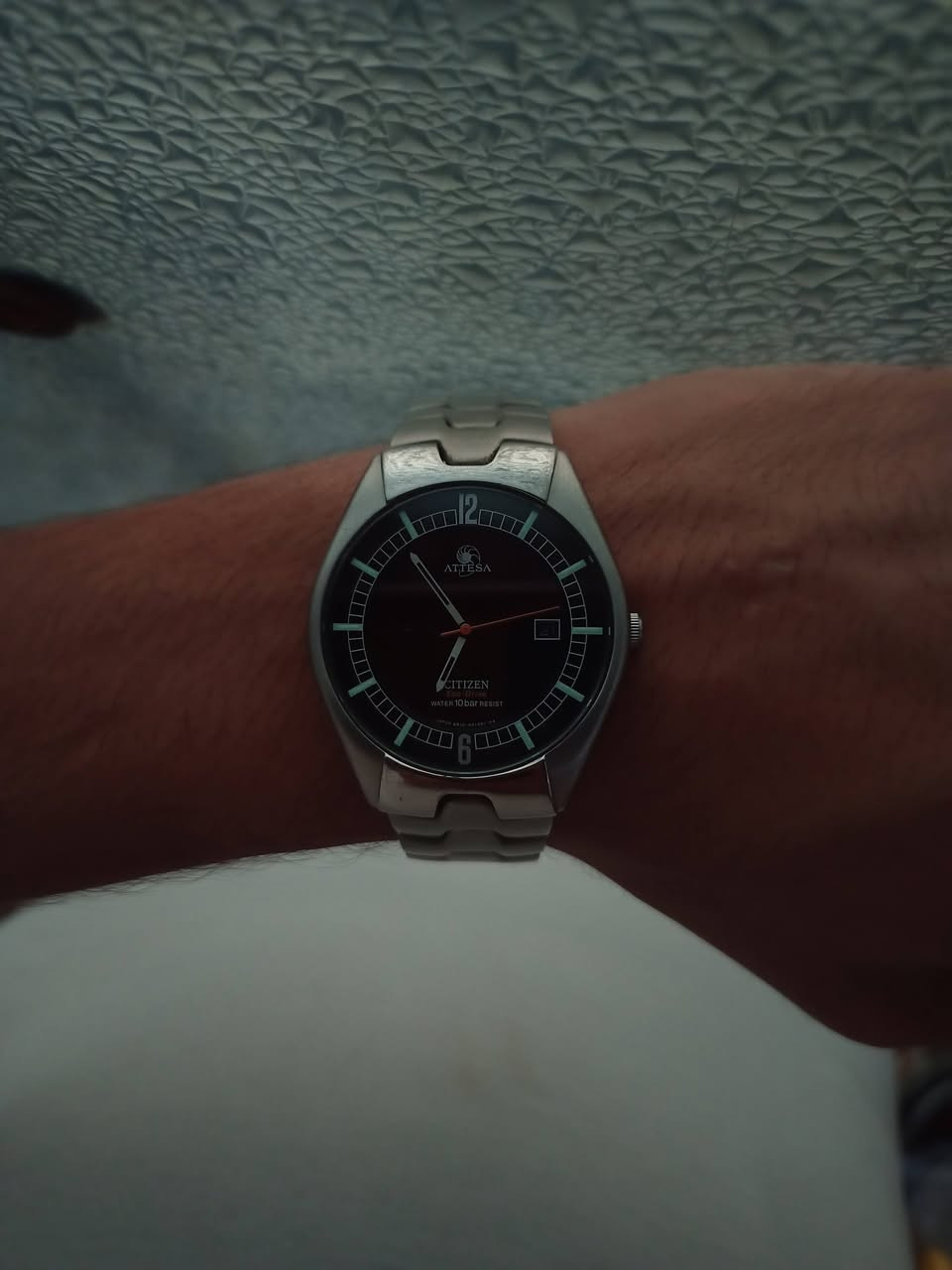 citizen B810-H18873 Attesa eco-drive titanium
 
اندر ستزن من خط اتيسا ايكو درايف تيتانيوم بالكامل 
ماكنه B810 قوتها تتكلم  . الجامه بلادي زفير

ركز هنا ... الكيس نظافه 100% فقط السير 90% والحمدلله 

انتاج الساعه من فتره 1994 الى  1998 توقفت
الساعه تتميز بلغه التصميم الانسيابي الراقي 

القطر تقريبا 38 الى 40
السير يلبس ايادي وسط ودون 

السعر 115 د.ع 
مع توصيل لكل العراق 

يرجى اعطاء وقت التوفر فيه واليوم الي تريد بي الساعه وتامر وتدلل . والبيع فقط باعتماد ويخصم من الساعه فورا ....


**إذا كنت صاحب هذا الإعلان وتريد حذفه لأي سبب، رجاءا أرسل رسالة إلى الدعم الفني**
