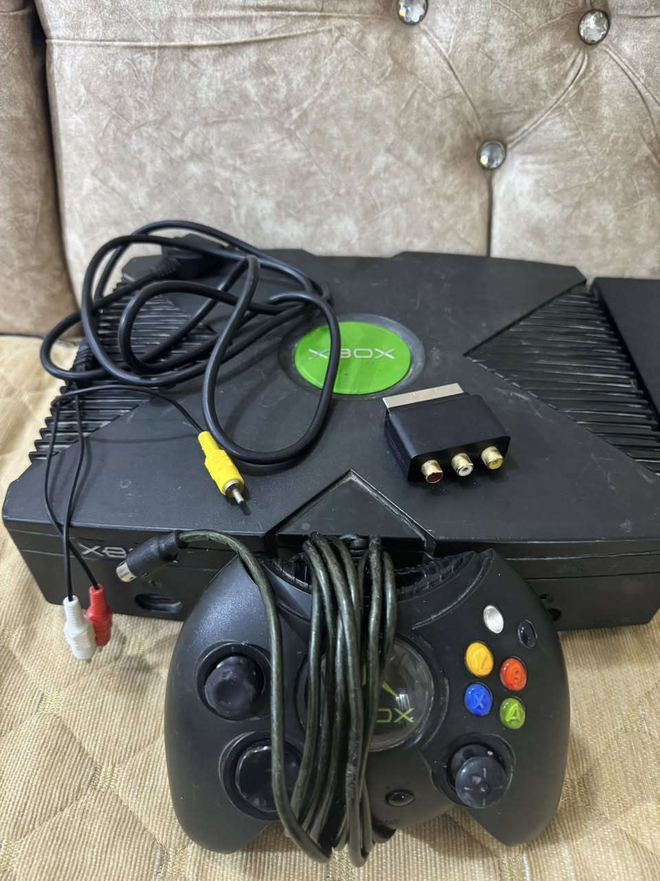 بلي 2  كامل الملحقات مع فلاش 16 كيكا وخزن مراحل عدد اثنين وبرنامج   كامل الملحقات سعره 50 وبيه مجال 

xbox orginal 
نقص كيبل يده  وكيبل تشغيل سعره 45 وبيه مجال


**إذا كنت صاحب هذا الإعلان وتريد حذفه لأي سبب، رجاءا أرسل رسالة إلى الدعم الفني**