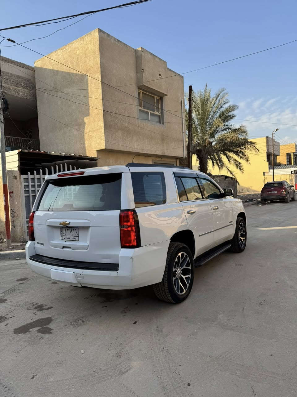 تاهو 2017 وارد أمريكي حادث تخريب بدون دواخل الصور مرفقة بل منشور مواصفات LT فول مواصفات مكينة كير برغي  مامفتوح بيهن حجم المحرك 5300 V8 رقم بغداد مشروع وطني تحويل مباشر السياره جاهزه مال بيت مابية اي نقص بل حقيقة احلئ من الصور السياره السعر 255 وبيها مجال بيع أو مراوس حسب القناعة مكان السياره بابل مركز المدينة ***********
