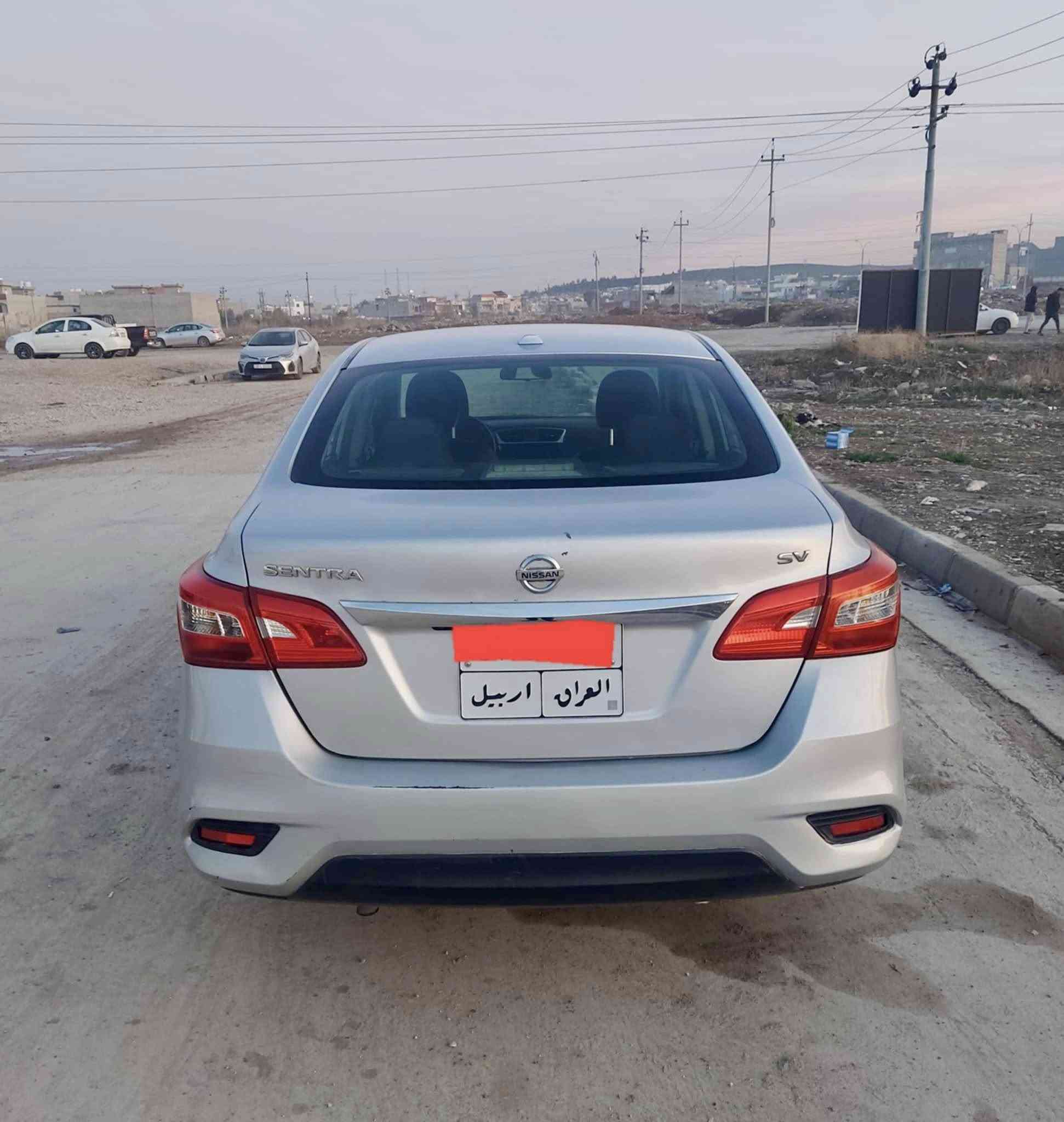 نيسان سنترا 2018  مواصفات sv شاشة كاميرا بصمة تحكمات ستيرن جاهزة تبريد حداديە سیارە رقم اربیل ثاني یوم تحویل بیها بنید و جاملغ صوره حادث موجود صبغ بدون دواخل 
سعر 110 بیها مجال 
مکان قضاء بردرش 
*********** واتساب موجود
