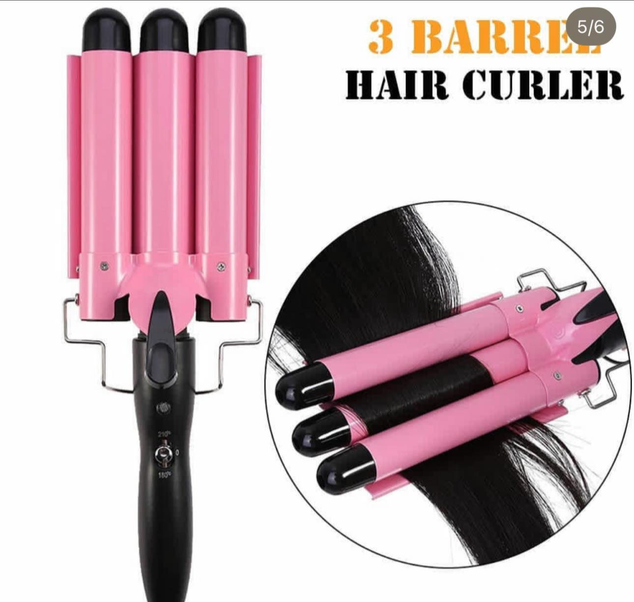كيرلي الصالونات صار ببيتج وبـ 5 دقايق بس! ✨🧜‍♀️
جبنالك جهاز الويفي الثلاثي (Hair Crimper) الأصلي، 
✅ ثلاث أسطوانات سيراميك: يعني تخلصين خصلة شكبرها بضغطة واحدة (سرعة خيالية!).
✅ تموجات Mermaid: يعطيج مظهر الويفي الطبيعي والمنتظم اللي يدوم وياج طول اليوم.
✅ حماية كاملة: مغلف بطبقة تحمي شعرج من التقصف وتحافظ على لمعته.
✅ حرارة قابلة للتحكم: يناسب الشعر الناعم والخشن والمصبوغ.
سعر 20 فقط 

#شعر_ويفي #كيرلي #عناية_بالشعر #تجميل #صالون #عروض


**إذا كنت صاحب هذا الإعلان وتريد حذفه لأي سبب، رجاءا أرسل رسالة إلى الدعم الفني**