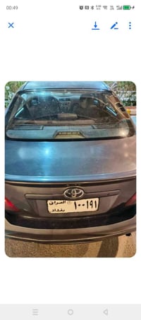 للبيع كامري وارد أمريكي موديل2007 مع رقم مميز بعد الحذف  ملاحظة السيار...