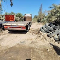 عربانة ماموت • طول ١٣و٦٠ • تاير جديد