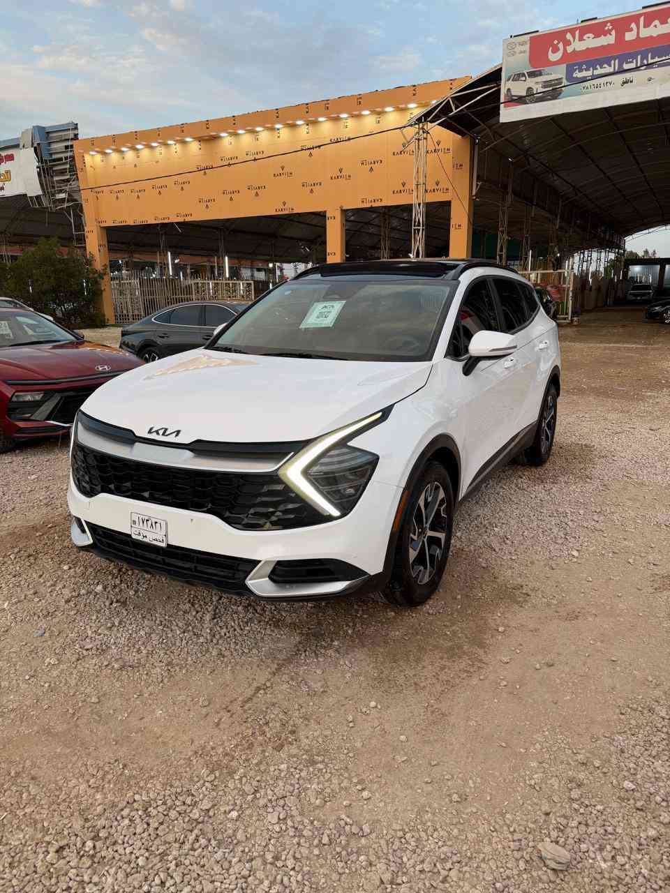 للبيع او المراوس
كيا سبورتج 2025امريكي
مرقم شهداء مثنئ وكاله عامه من المالك
الضرر صبغ جاملغ أمامي فقط

المسافه المقطوعه 1الف
فول مواصفات
بصمه تشغيل
كشنات جلد
فتحه سقف سلايت
شاشه دجتل متصل

السعر 205$$وبيه مجال
للاستفسار الأتصال
***********
***********
العنوان المثنى الرميثه
معرض عماد شعلان
