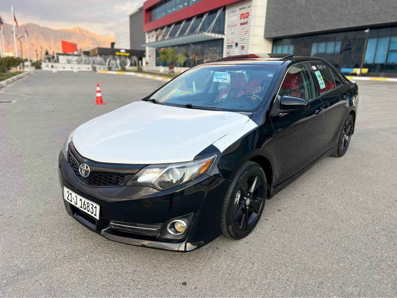 کامری ٢٠١٢  مەواسەفات se سلایت    کوشن کارەبایی  دژە خلیسک گێر حادی و تۆماتیک تەحدیل سورحە فۆیۆم و بلوتوس و جەندەها مواسەفاتی تر
سەنەوی و تایەی تازەیە گێر و مەکینە بە شەرت وەکوو بۆیاخ  بەس بۆنیت بۆیاخە  بێ ناوەوەوە
شوێن :رانیە
***********
***********  wast app  vibar رانية, السليمانية
