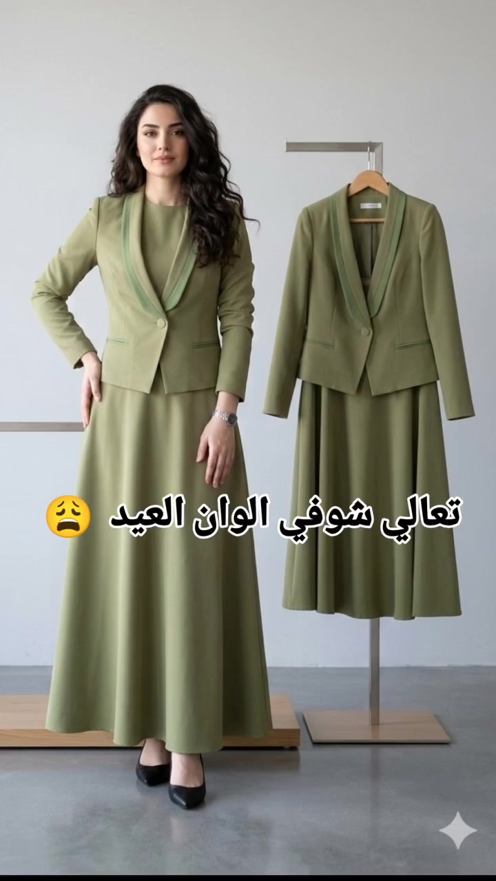الاستفسار دايركت طقم بتصميم فاخر  Vip
مكون من ستره وفستان كلوش بقصه مميزة بتفاصيل انيقه قطعه راقيه جدا 😍

القماش الاصلي جدا فخم 
* ستره مبطنه طول 55 سم
طول الفستان 150 سم 

* القياسات /
40/42/44/46/48/50

* الوان / 6 الوان الموضحه بالصور #اكسبلور_2026_اكسبلور❤️🔕viewspost #الحجز_مفتوح#ملابس #ازياء_العراق #بغداد _دايركت📲📥 بنات_بغداد


**إذا كنت صاحب هذا الإعلان وتريد حذفه لأي سبب، رجاءا أرسل رسالة إلى الدعم الفني**