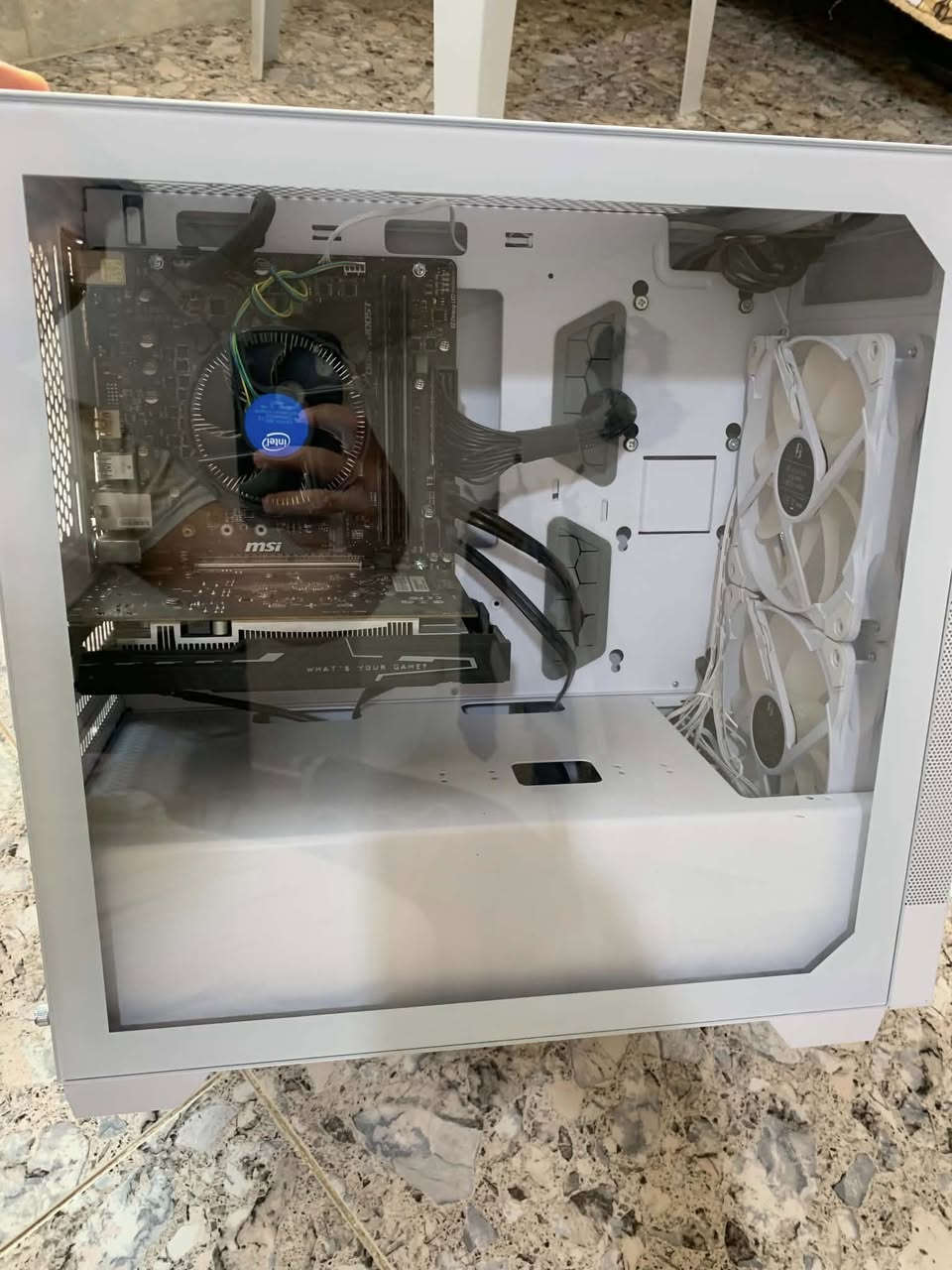 تجميعة pc للبيع
الموصفات معالج : i5 9400
رام : DDR4 16GB
كارت شاشه : GTX 1650 4GB
بور سبلاي : Corsair CX550 - 550w
مذربورد : msi B365M PRO-VH 
السعر قيم باليرضي الله ولاتكسر


**إذا كنت صاحب هذا الإعلان وتريد حذفه لأي سبب، رجاءا أرسل رسالة إلى الدعم الفني**