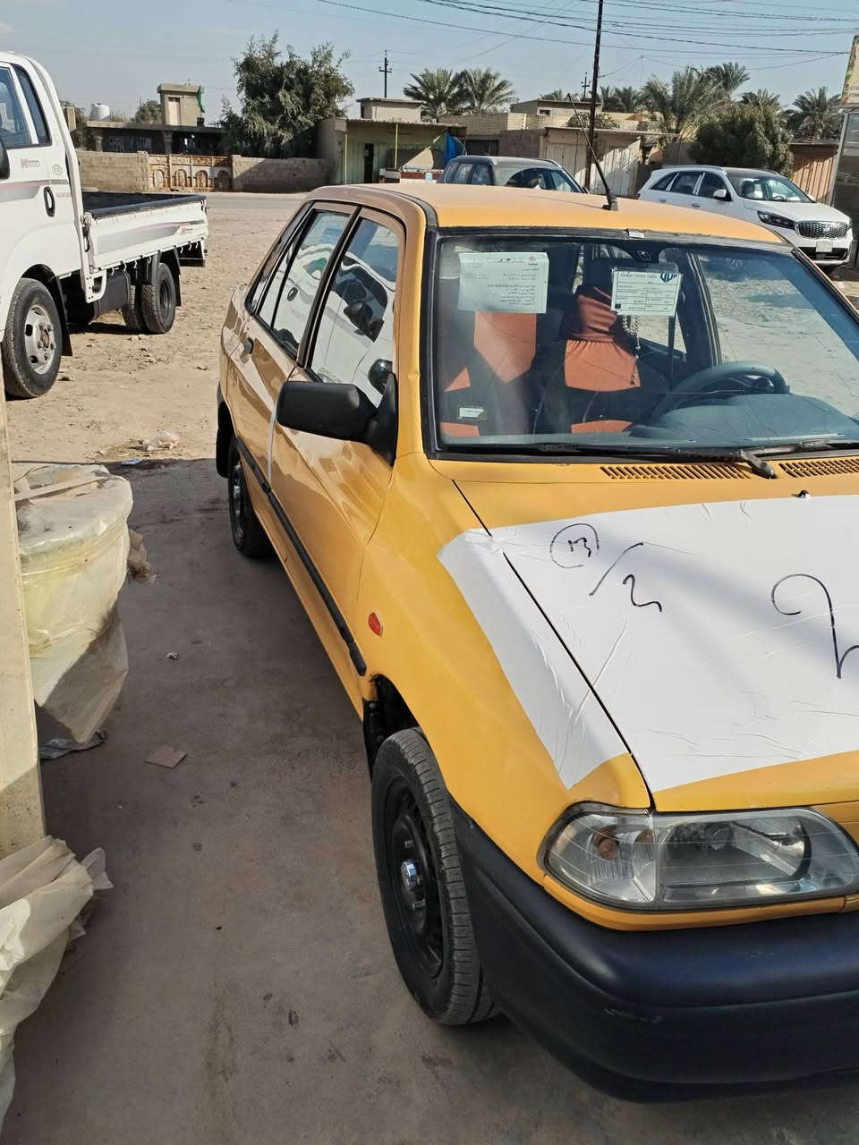 السلام عليكم
سايبا للبيع 2013
شواصي مكفوله
محرك وكير مكفوله
غرامات وهيا مصفره
السياره تراياه حلو كلش تجي تفحص وتاخذ بيه بارد قليل
سعر 32
*********** اتصال واتساب
