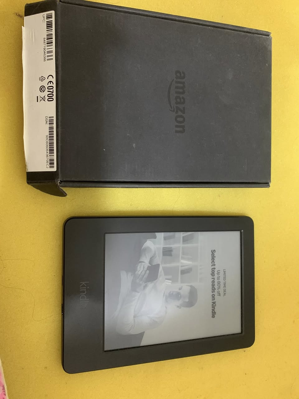 قارئ كتب الكتروني كيندل جيل سابع بيسك النظافة ١٠٠ ٪؜ السعر  ٧٠ الف مع التوصيل


**إذا كنت صاحب هذا الإعلان وتريد حذفه لأي سبب، رجاءا أرسل رسالة إلى الدعم الفني**