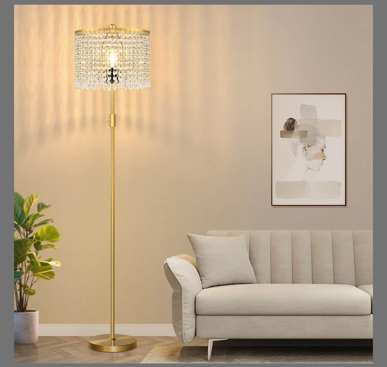 Upgraded】 Dimmable Crystal Floor Lamps for Living Room, 1000LM LED Bulb Included, Standing Lamp with Knob Switch, Tall Gold Pole Light for Bedroom Nursery Office Corner Reading Irving, TX


**إذا كنت صاحب هذا الإعلان وتريد حذفه لأي سبب، رجاءا أرسل رسالة إلى الدعم الفني**