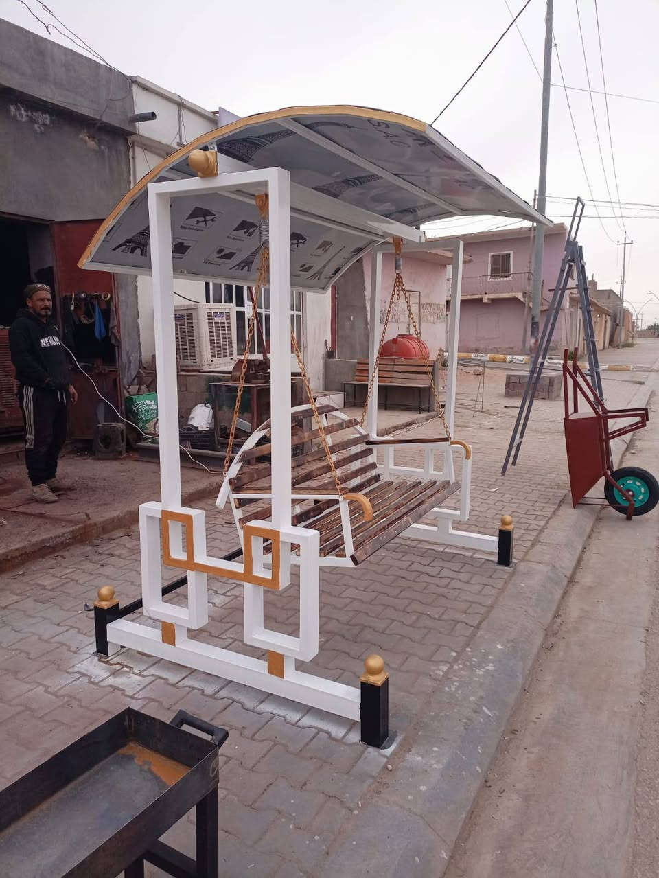 السلام عليكم يوجد مرجوحة درجة اولاة حطاطة الاحجام حسب الاتفاق الطول مترتين الارتفاع مترين وربع السعر 500وبيها مجال بصيط المكان القائم والشراء يتفضل ***********
