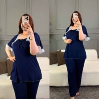 ‏💫💎 أزياء ضوء القمر 💎 💫  💎تراك نسائي  دانتيل ردن فراشه  🧵الخامه فانيلا...