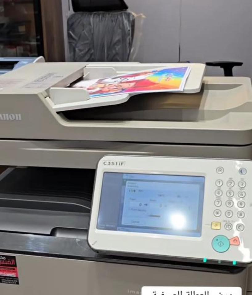 طابعه واستنساخ كانون اصليه   جهاز حبر باودر للبيع للتواصل *********** بيع مستعجل اليوم واتساب فقط متواجد
