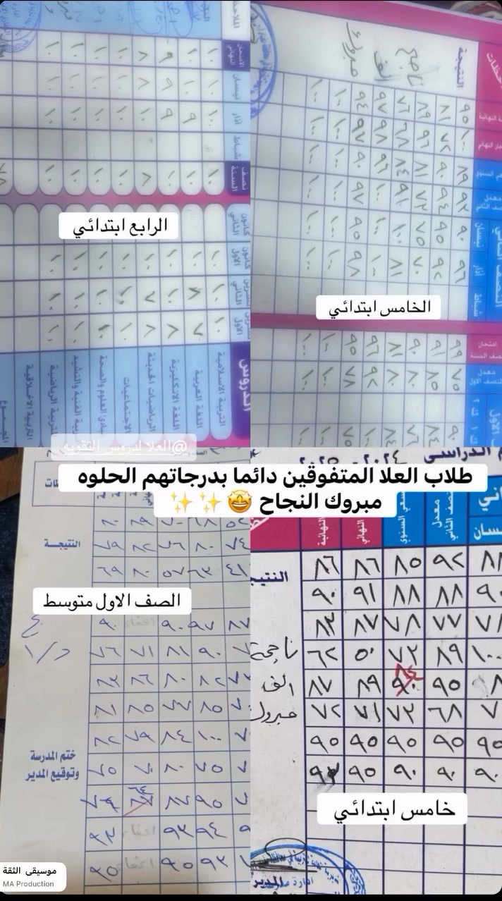 🤩تفوق مع العلا تقويه صيفية 2027لجميع المواد والدروس (📝يوجد تدريس دور ثاني جميع دروس)
سبع ابكار قرب مولده مصريه خلف سوق سمكة 
***********☎️🤩
العلا لدروس التقويه
