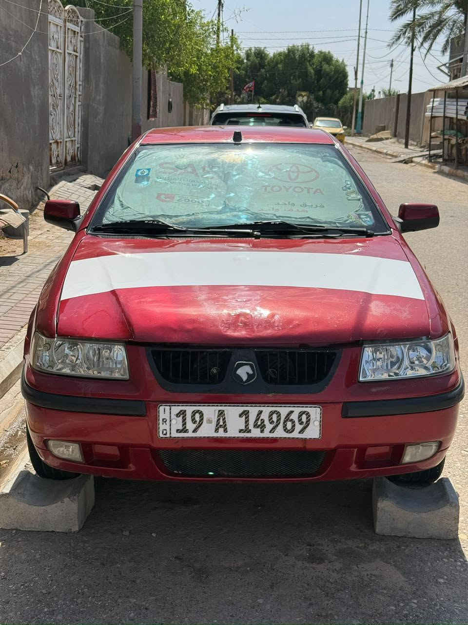السلام عليكم
سياره سمند موديل ١٢
سياره كفاله عاما
ماعدا زلغ جاملغ خلفي واضح بصوره
السعر ٥٥ 
مكان السماوة 
للاستفسار ***********
