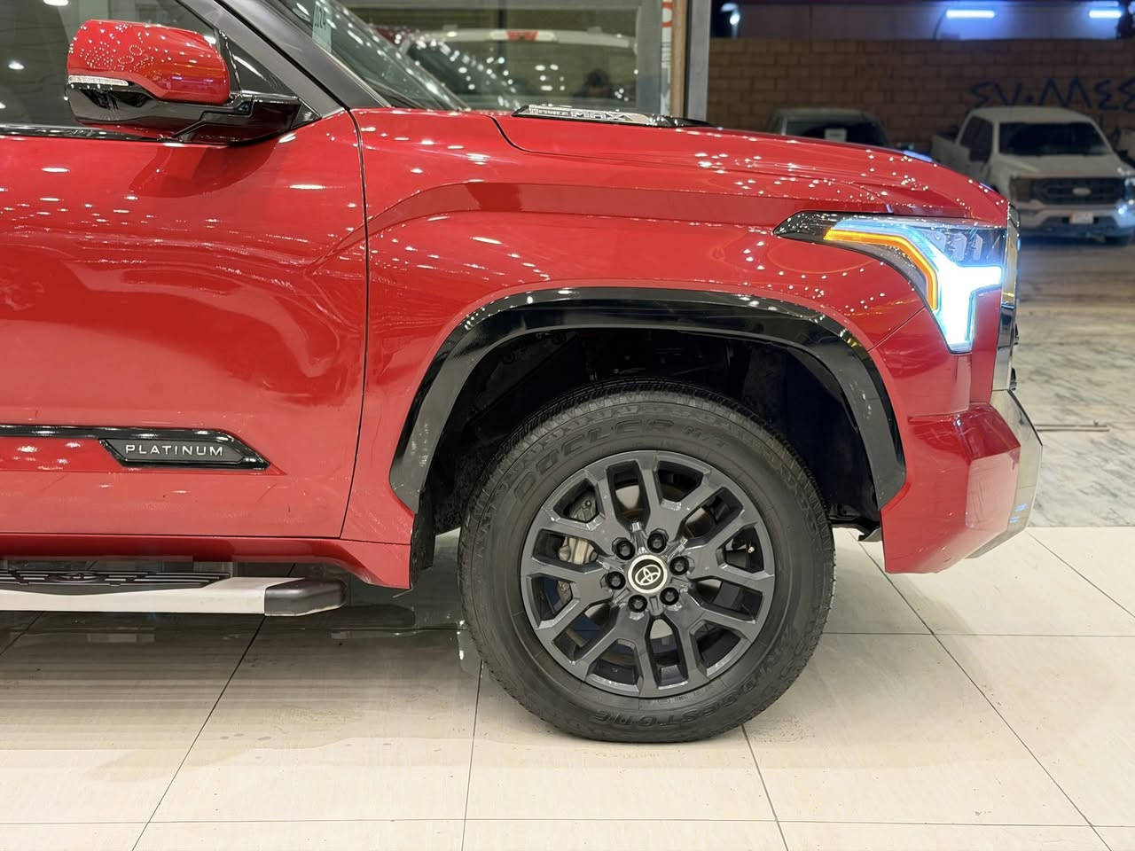 MCA IRAQ 
——————————
BRAND : TOYOTA TUNDRA
CLASS : PLATINUM
ENGINE : V6 - 3.4T - 4x4
STATUE : NO PAINT بدون صبغ 
YEAR : 2024
PRICE : 46.000 $
COUNTER :  24.000 MILE
IMPORTING : وارد امريكي 
ADRESS : Erbil , أربيل شارع ١٠٠م صف دائرة گمرگ
FOR IFORMATION CALL US :
MARHABA CARS 
 📞 : ***********
📞 : ***********
