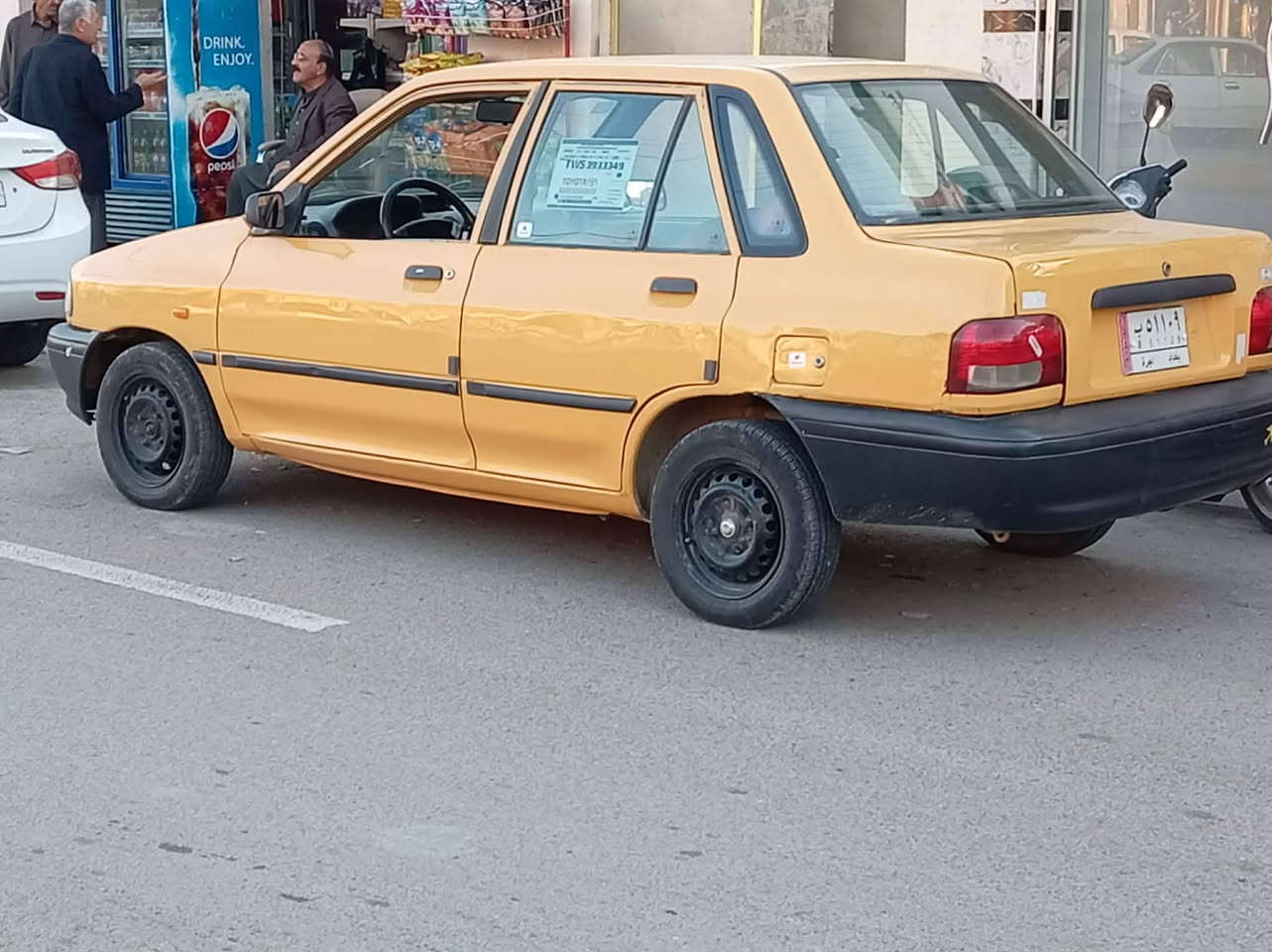 سايبا موديل 12مكينه وكير حلوات سياره حلوه وكامله 
رقم بغداد الماني بس راعيها بغداد مغلق موبايله سنويه. موجوده 
‏‪***********‬‏
