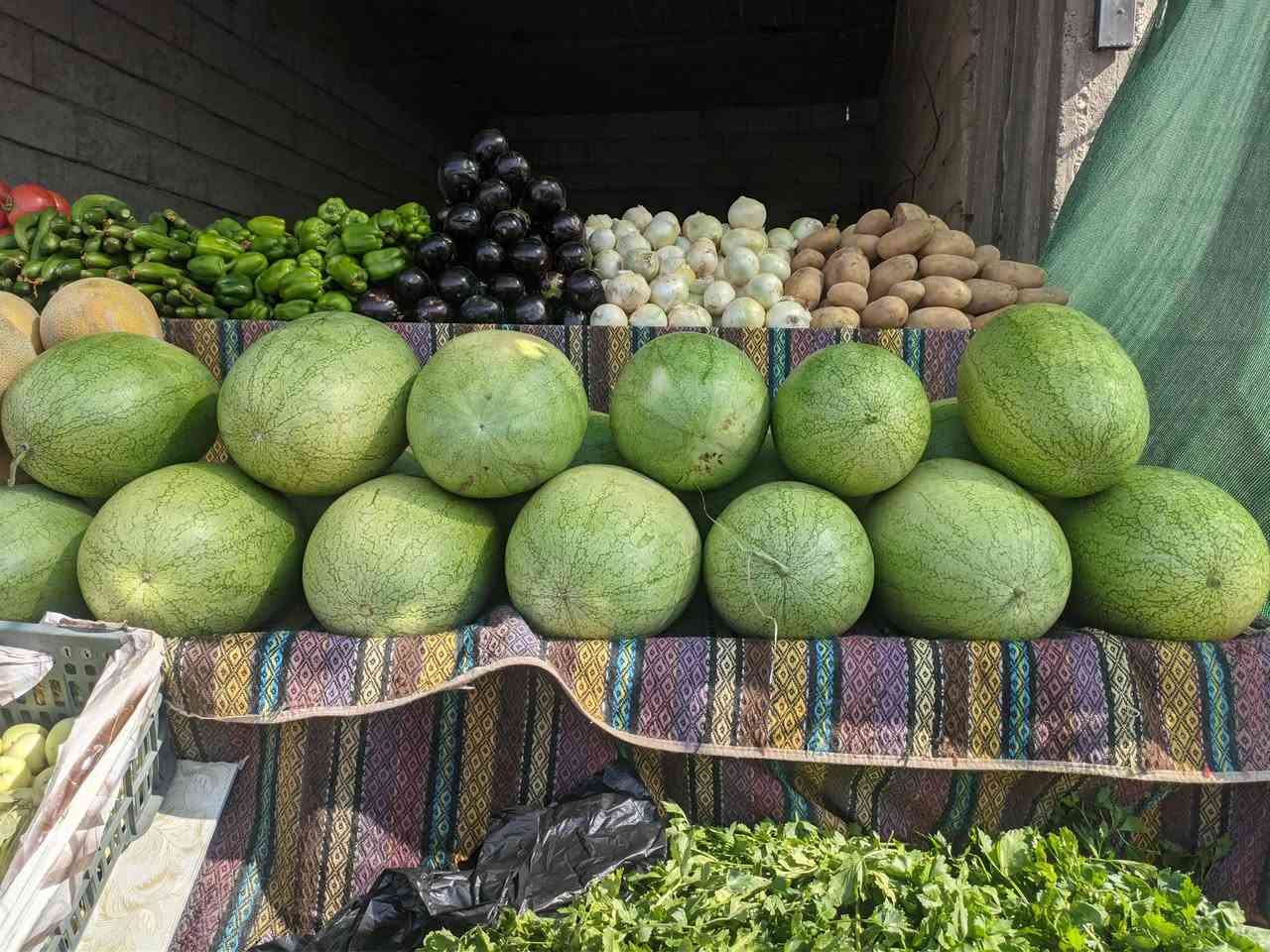 على بركه الله مسواگ جديد درجه اولى مقابيل لوفه الحزام يم صالح الداوود كلشي متوفر
ركي شرط السكين 500 دينار 🍉🍉

بطيخ درجه اولى شرط الحلا 500دينار 🍈🍈

طماطه 3 بألف 🍅🍅🍅
خيار 3 بألفين 🥒🥒🥒
فلفل بارد ألف 🫑🫑🫑
فلفل حار ألفين 🌶️🌶️
باميه درجه أولى ألفين دينار 🫛🫛
بتيته 3 كيلوات بألفين 🥔🥔
بصل كرستال 3 كيلوات بألفين 🧅🧅
بيذنجان 3 كيلوات بألفين 🍆🍆
ثوم درجه اولى 3 الكيلو 🧄🧄
تفاح ابراهيمي درجه اولى عسل بألف دينار 🍎🍎

يوجد توصيل ***********
