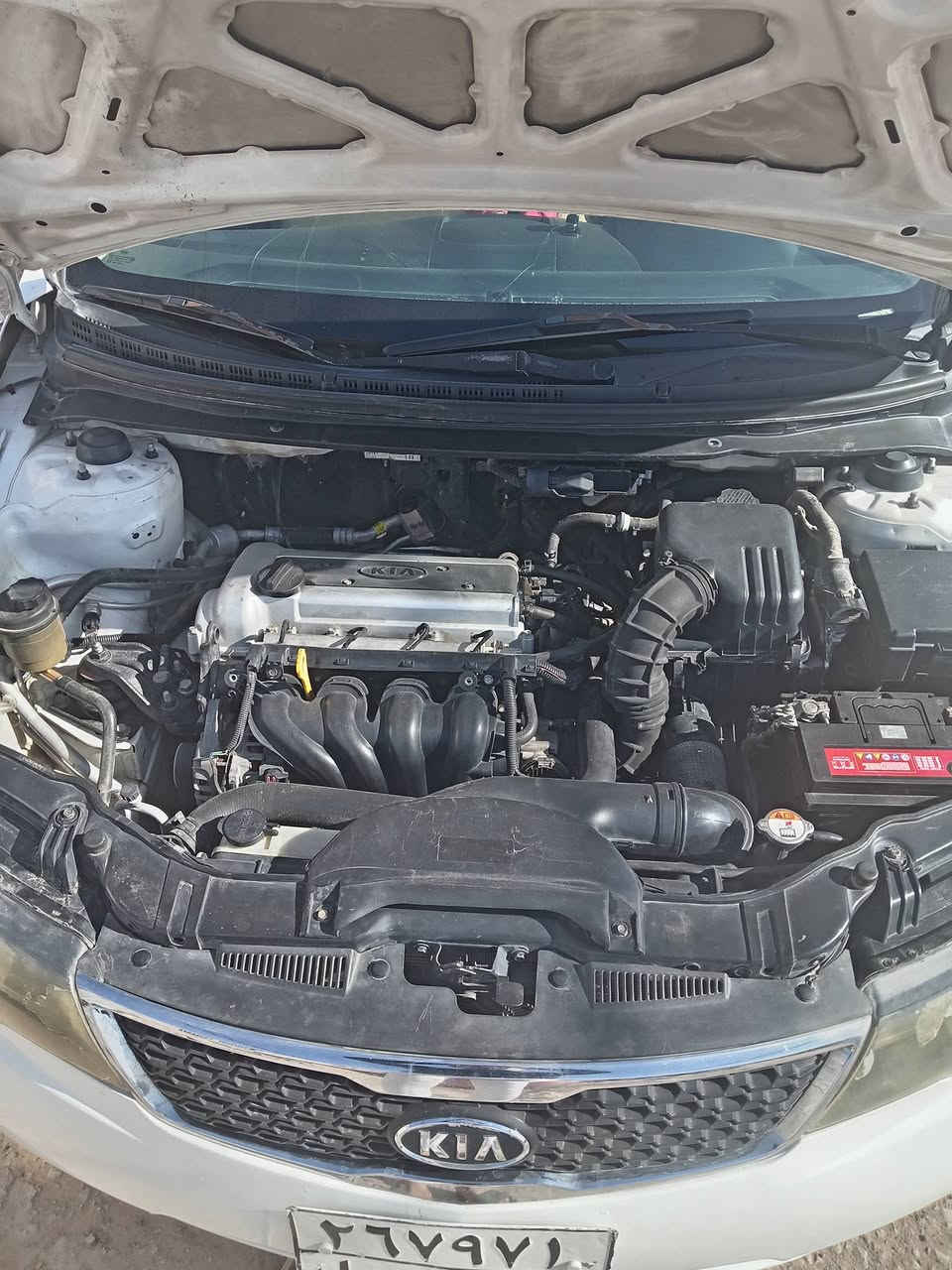 سيراتو 2012 بيهه اربع قطع سياره حلوه وجاهزه مكينه كير حداديه تبريد الكل جديد /سعرالسياره ٩٠وبيه مجال /مكاني النجف الرقم ***********
