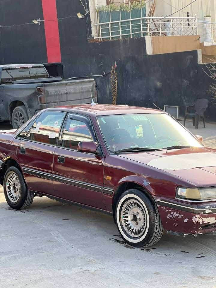 مازدا 626مۆدیل 1992کامل بۆیاخ بەشەرتی ئەوەی ناوگرتنی نە بیت مواسە فات فوولی گیر عادی مە کینە 12بەخ بە شەرتی 100فیتەر تە قەوو ڕە قەی نیە ئاڕمی پلاستیک سلیمانی بەشەرتی ئاڕموو ئەوەلیات  بە شەرتی هه مووشتیک ئەوەش ڕە قەمی خاوەنی*********** السليمانية, العراق
