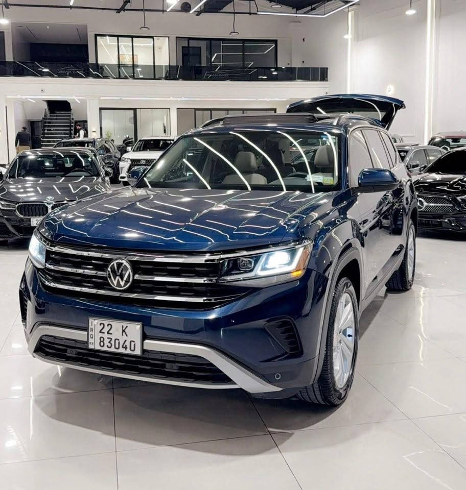2021  Volkswagen Atlas SE
السعر جداً مناسب 

حجم المحرك:- 3.6 V6 
المسافة المقطوعه :-55 الف mi     
الموديل:- 2021 

مواصفات
پانوراما 7 راكب صندوك كهربائي شاشه كبيره فرش مخمل أصفر كراسي كهرباء ويل 19 أنش كامره تحكم سرعة دبل اكسل تحكم مسجل في المرأة حساس تجاوز حساس خلفي تشغيل عن بعد 
كراسي تدفئه Auto Stop وبعد بيها هواي مواصفات
حادث السيارة  نصف جاملغ خلفي صبغ كما موضح بالصورة 
الاريباكات جميعها سليمة

للاستفسار الاتصال او مراسلة الرقم ***********
