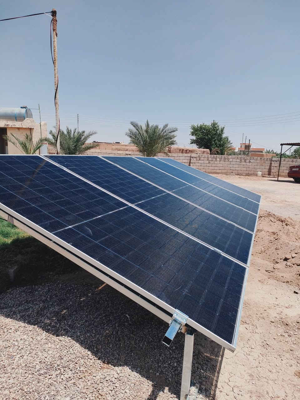 📍العظيم_ديالى
تم تنصيب طاقة شمسية شركة (SRNE)
بقدرة 10امبير نهاري☀️ 8امبير ليلي🌖

تتكون المنظومة من انفيرتر بقدرة3.5 kw✅
وبطارية بقدرة 8 kw✅+بورد سيطرة متكامل✅
مع هيكل حديد مغلون لالواح شركة جينكو عدد 5✅

ضمان البطارية 5سنوات حقيقية✅✅
ضمان الانفيرتر 2سنوات حقيقية ✅✅

للتواصل :
*********** المهندس صالح الحربي
*********** محمد صالح الحربي
