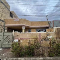 بيت بغداد الحسينية سكلات بل 13 قروب شارع ال20 مساحة 200متر قاط ونص4غرف...