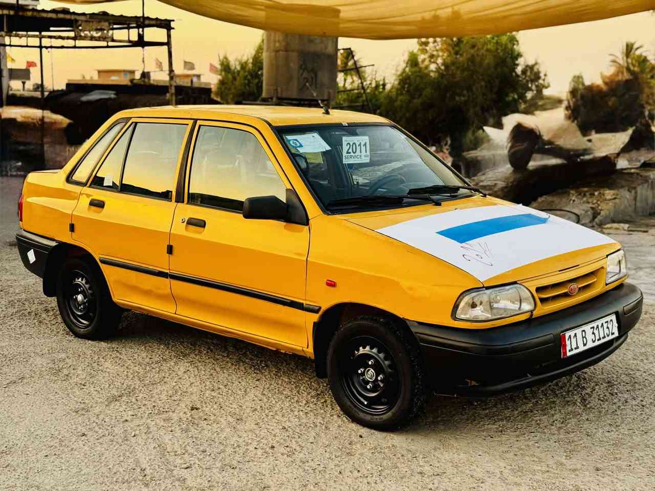 السلام عليكم سايبه 2011 رقم بغداد الجديد بئسمي تحويل مباشر 
السيارا بيها طخه بل جاملق الخلفي وفطر بصيط بل شاصي

محرك كير مكفول تخم تاير جديد ميكانيك جديد تبريد شغال

مكان السيارا بغداد جسر ديالى الجديد السعر 25 وبيها مجال 

للستفسار *********** السعر 25 وبيها مجال
