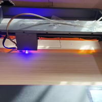 ليزر 20W • قياس 40×40 • روتيت ومساعد