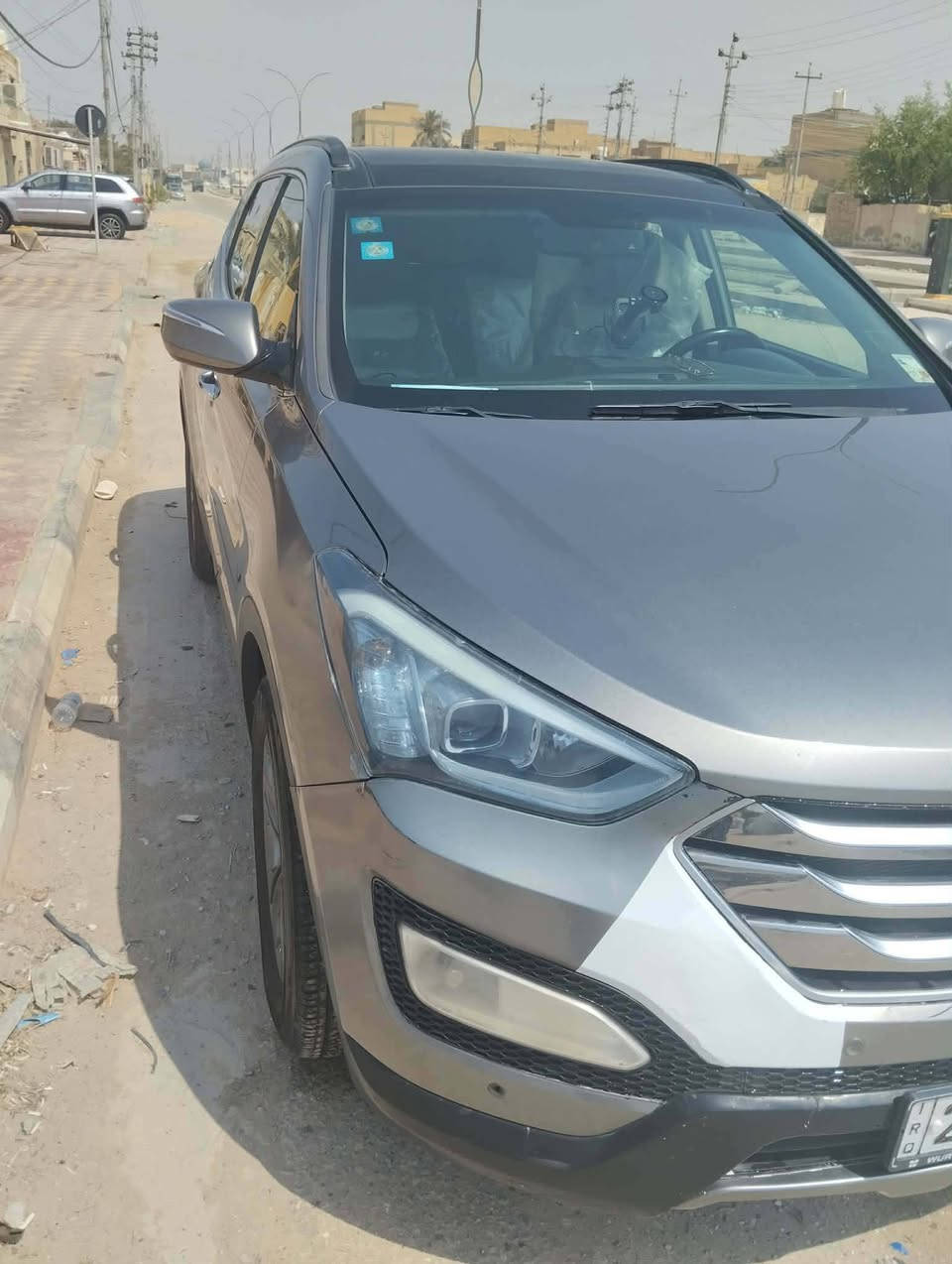 سنتافيه موديل ٢٠١٦ فول مواصفات واحد على واحد وارد امريكي مبدل بيها بابين اصلي بالعراق وبيها رش تجميل فقط  مرقم ذي قار بسمي مال واحد جناي بيع مستعجل السعر ١٤٠ وبيها مجال قليل للاستفسار الاتصال على الرقم ***********
