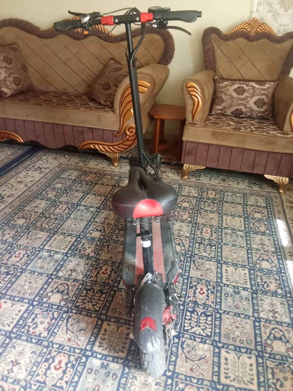 السلام عليكم سكوتر كهربائي الوحش للبيع وقابل للطي لايت قوي ويا بصمة
السعر 275 الف
وبي مجال المكان السيدية للاستفسار ***********
