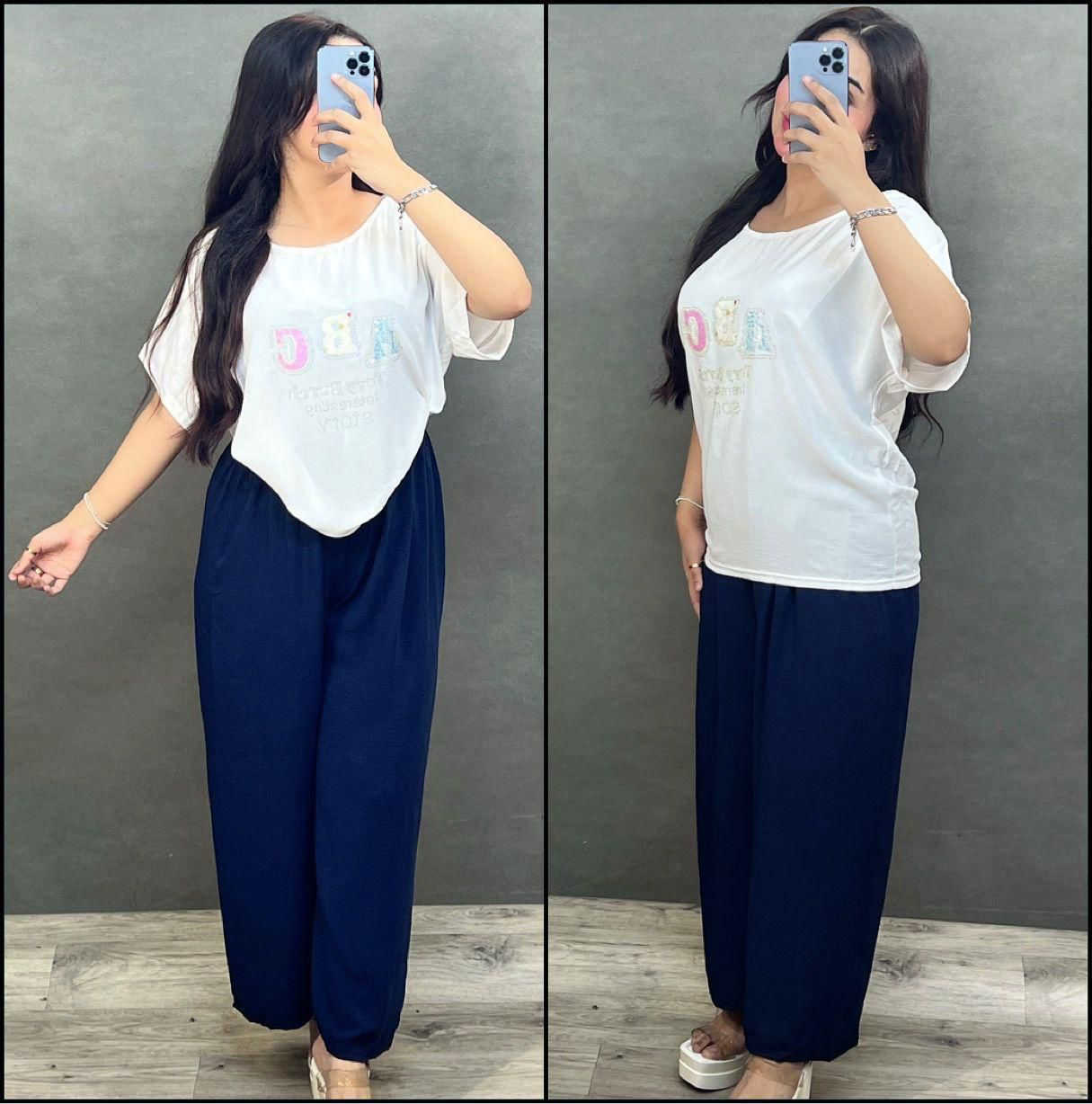 تراك ايروبين 
فري سايز 
يجي البدي ابيض ستراس والبنطلون 6 الوان في الدرزن 
سعر الدرزن 60 الف


**إذا كنت صاحب هذا الإعلان وتريد حذفه لأي سبب، رجاءا أرسل رسالة إلى الدعم الفني**