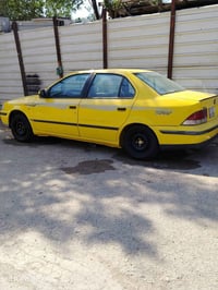 سمند 2009 سياره على وضع الشركه بيهه فقط هلالين خلفيه معمرات تعمير حلو ...