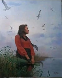 الوان زيتي • رسام واقعي محترف • توصيل المحافظات