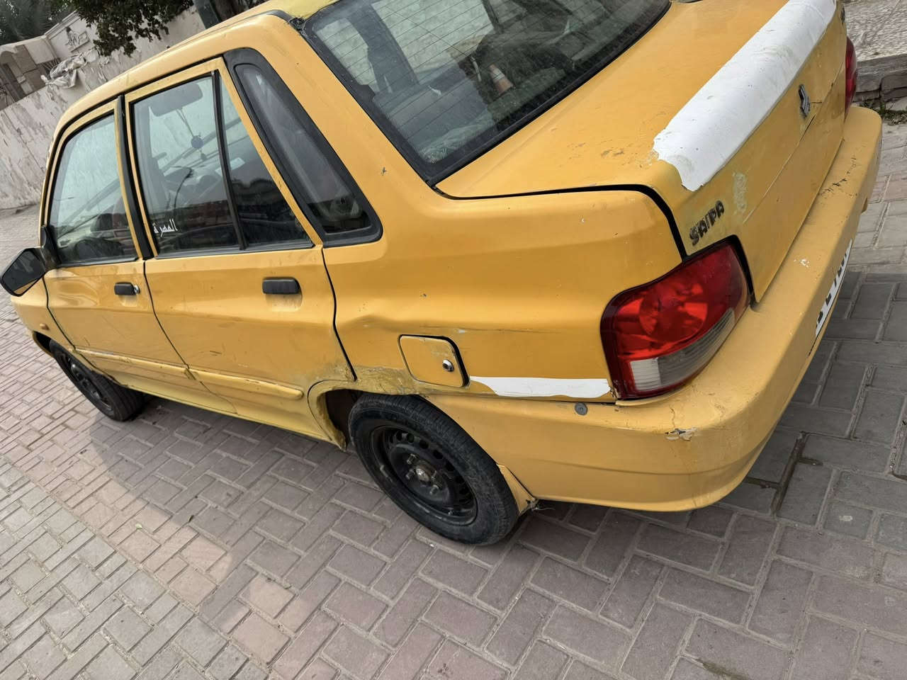 سايبا للبيع رقم بغداد موديل 13 محرك كيرعل فحص حداديه امامي خلفي مشط جديد هيه غرامه مصفره السعر 20$ بغداد الدوره ***********
