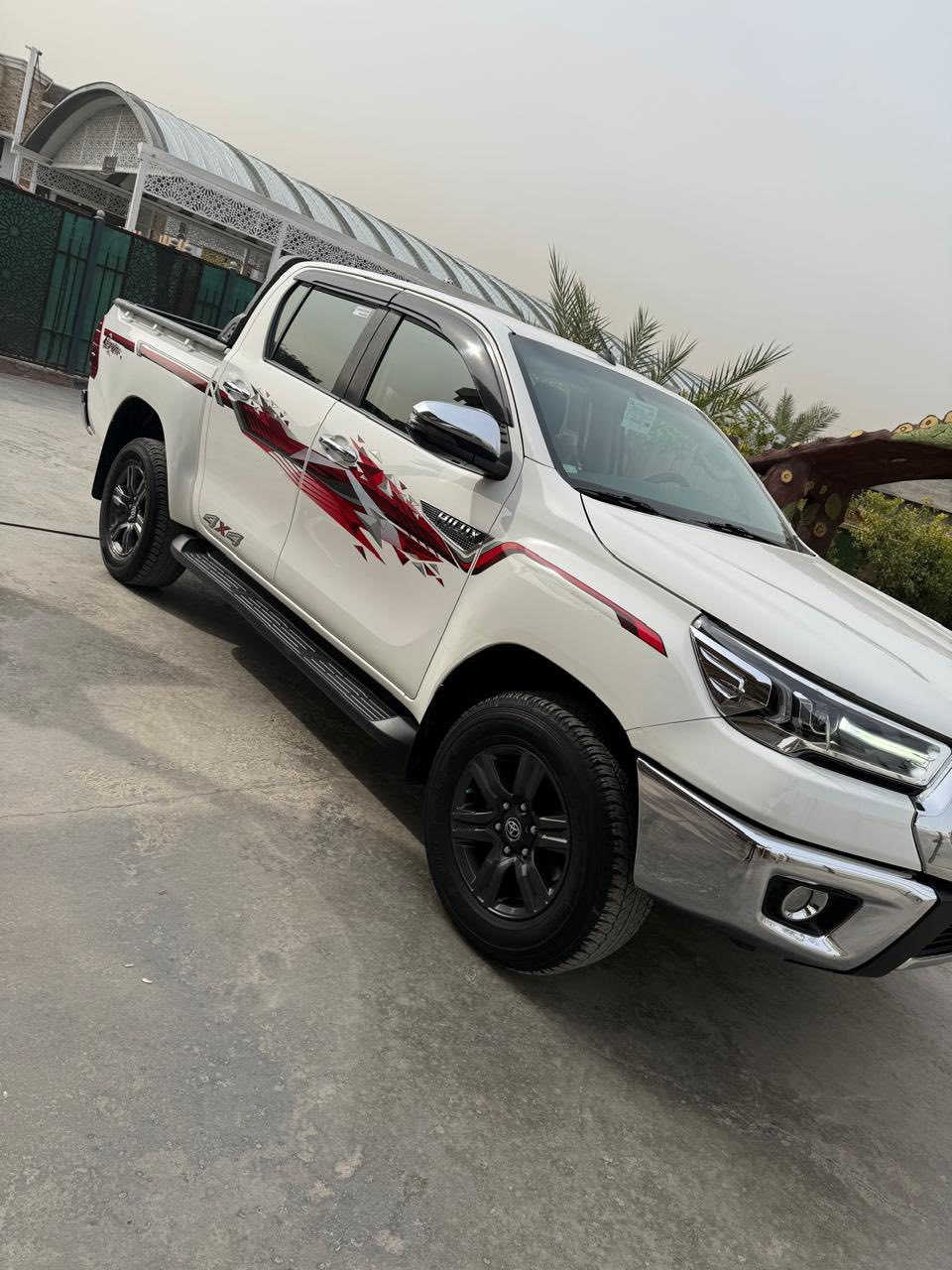 تيوتا هايلوكس للبيع
رقم انكليزي سليمانية موديل 2022ساز  
اربعة سلندر عالي فول مواصفات 
ماشية 87 
شحن وايرليس -تدفئة بالكشنات -بصمة السيارة فول 
مكانهه بغداد الزعفرانية 
للاستفسار الاتصال *********** 
االسعر  325
