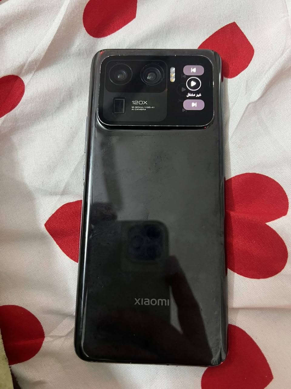 مبايل شاومي مي 11الترا ذاكره 512للبيع او مراوس مكاني كوت حي الحكيم *********** دهل اوران, واسط
