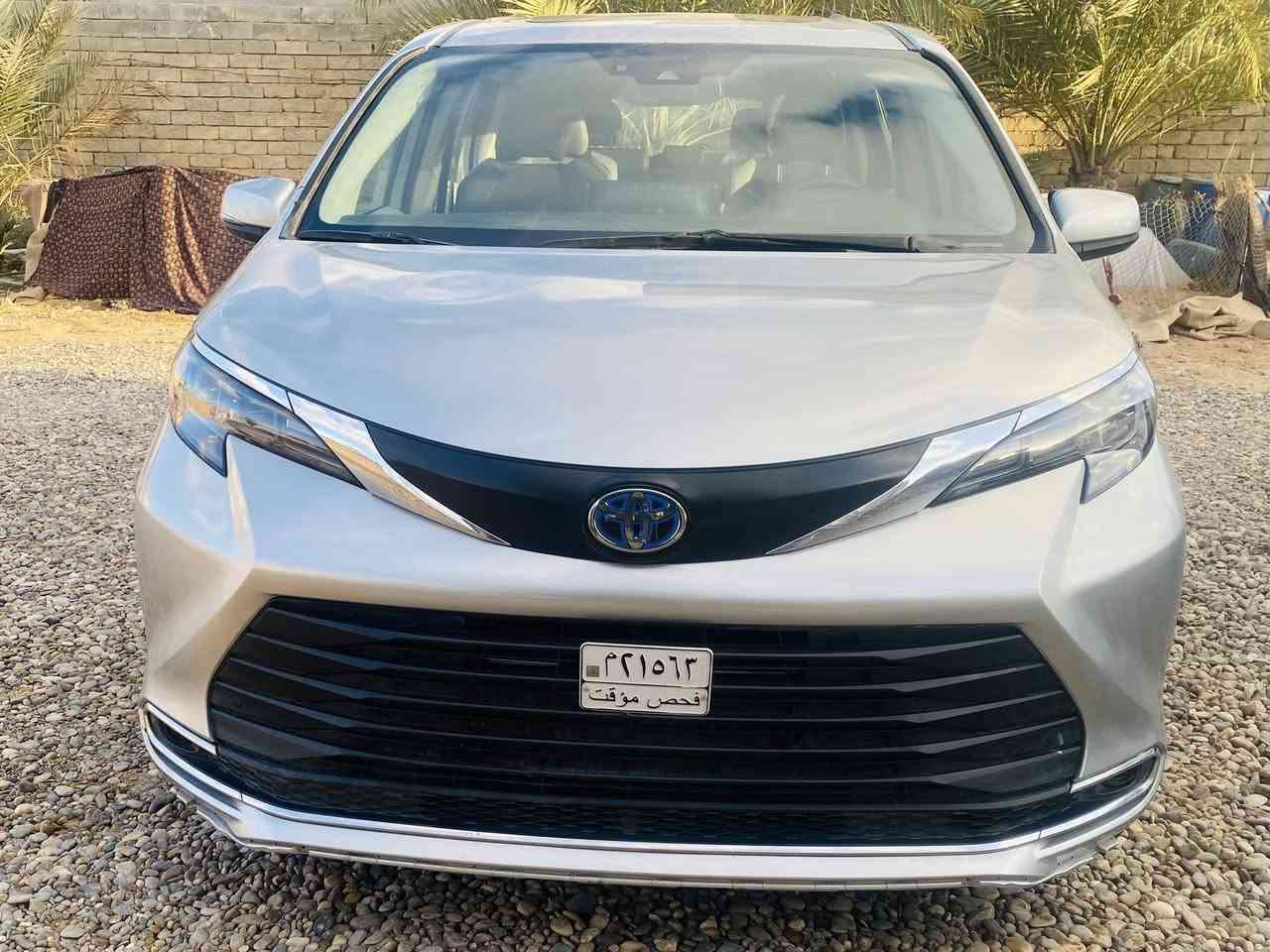 سلام عليكم
تيوتا سينا للبيع او مراوس حسب القناعه 

موديل 2024فول مواصفات XLE

منفيست تتسجل جميع المحافضات رقم مجاني ع الدوله  

ضررها بالمنشور صفحه بدون دواخل السعر 210وبيها مجال العنوان صلاح الدين بيجي ناحيه الحجاج  للآستفسار اكثر الاتصال ***********
