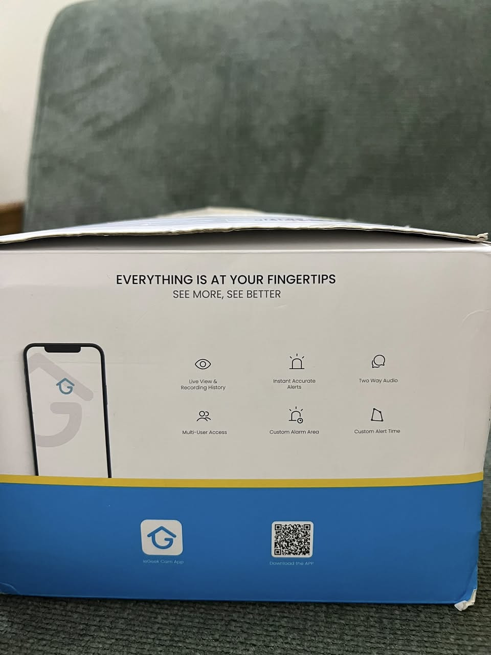 کامێرای چاودێری سوڕاو وایفای دژە ئاو بالەی بەکارنەهاتوو مارکەی IG GEEK بە کوالێتی 2k
٣٥ هەزار دینار قفڵ کەمی نیە
کەلار


**إذا كنت صاحب هذا الإعلان وتريد حذفه لأي سبب، رجاءا أرسل رسالة إلى الدعم الفني**